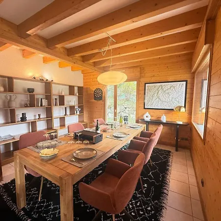 6 Pers-prox Cols-vue Vallee-jardin-bbq Chalet