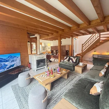 Chalet 6 Pers-prox Cols-vue Vallee-jardin-bbq